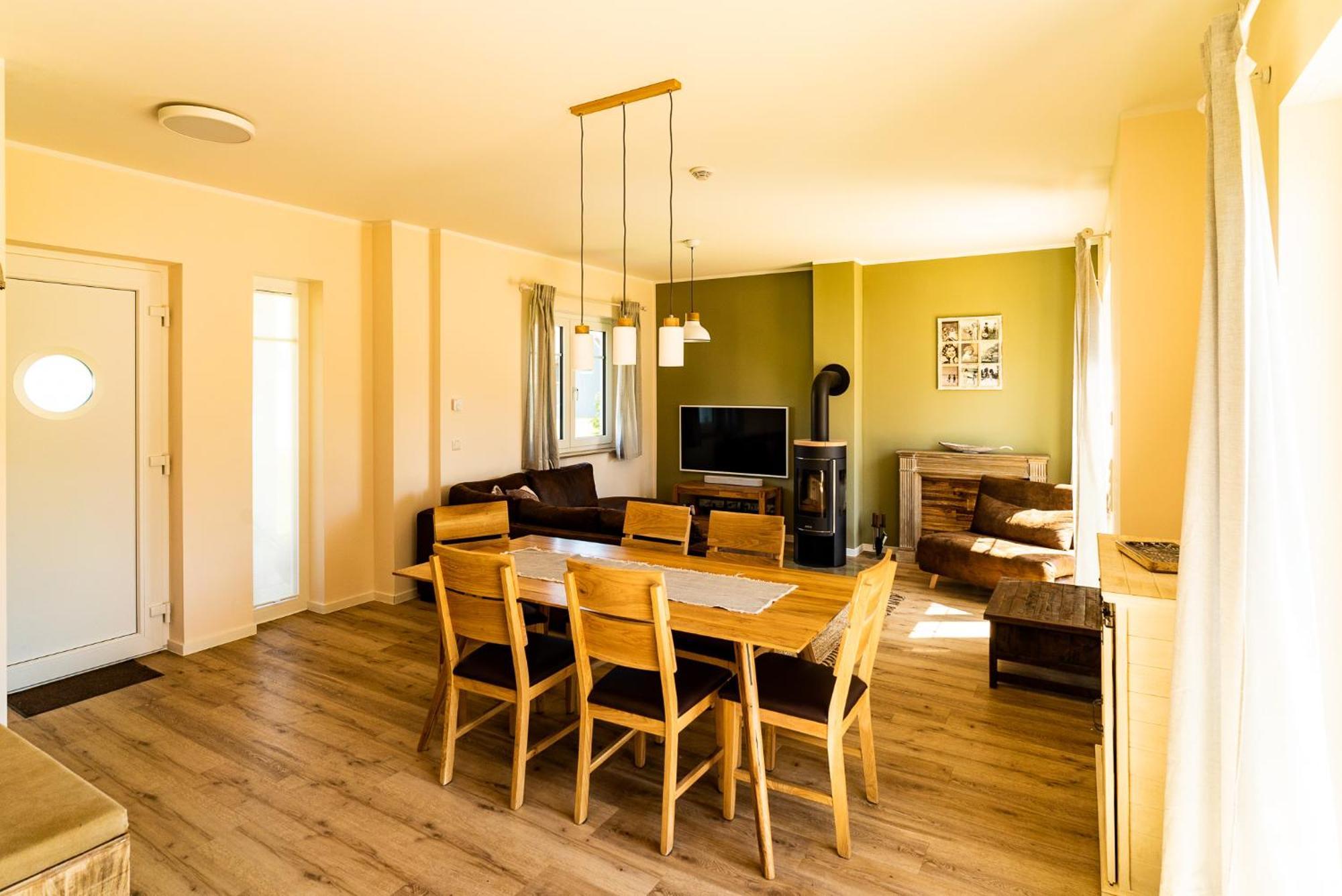 Zirchow Luxusferienhaus Fuchsbau - Mit Netflix, Playstation, Sauna, Sportraum Und Kamin חדר תמונה